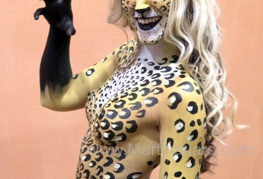 Bodypainter Martina Jarošová